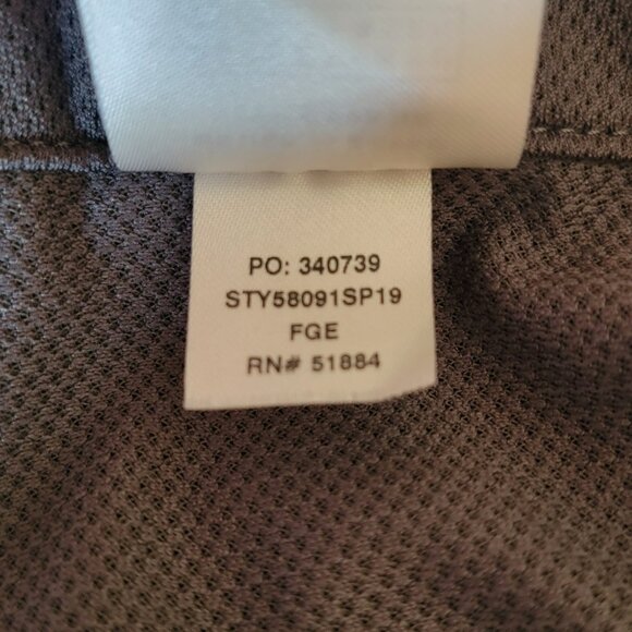 Patagonia Baggies Women 14 Gray Board Shorts Nylon Worn Wear Zip Pocket Active - Picture 10 of 11